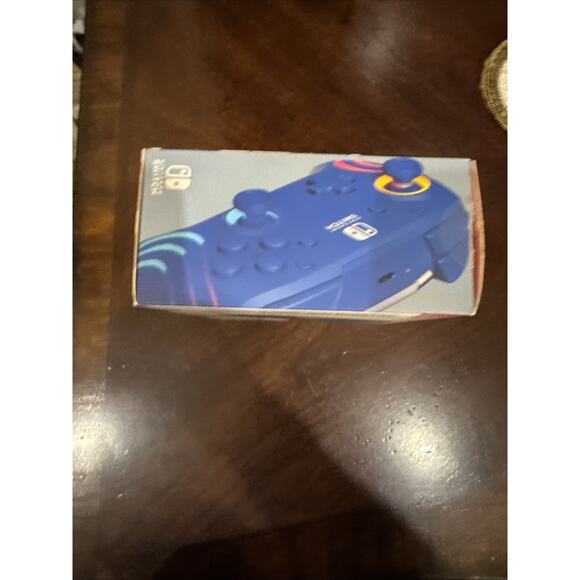PDP Afterglow Wave Wireless Controller for Nintendo Switch - RGB Lighting Blue - Picture 6 of 6